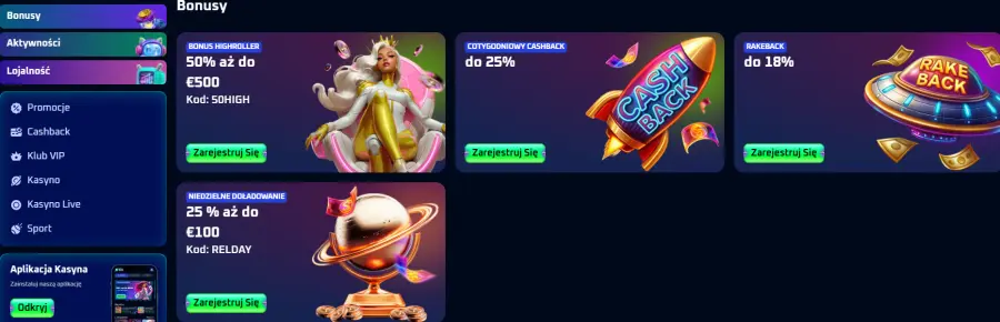 Spinwinera no deposit bonus